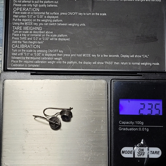 Sajen 925 Amethyst Earrings - Picture 7 of 9